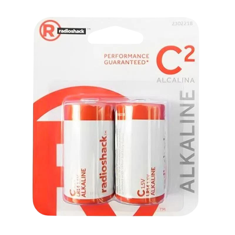 PILAS ALCALINAS RADIOSHACK TIPO C